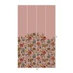 House of Hackney Artemis Climbing Walls Wallpaper in Blush House of Hackney Artemis Climbing Walls wallpaper in Blush, blooms and foliage in blush