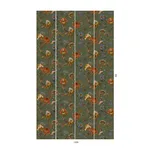 House of Hackney Artemis Wallpaper in Moss Green House of Hackney Artemis wallpaper in Moss Green, blooms and foliage in green