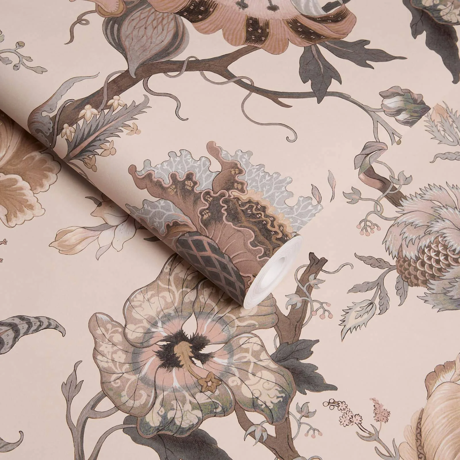 House of Hackney Artemis Wallpaper in Plaster House of Hackney Artemis wallpaper in Plaster, blooms and foliage in plaster