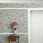 House of Hackney Artesania wallpaper in Meadow, blooms and foliage in meadow