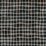 House of Hackney Artist's Check wallpaper in Noir, the Artist's Check design in noir