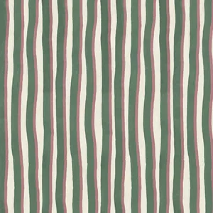 House of Hackney Artist's Shadow Stripe wallpaper in Hedera & Hosta, the Artist's Shadow Stripe design in hedera & hosta