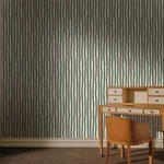 House of Hackney Artist's Shadow Stripe Wallpaper in Hedera & Hosta House of Hackney Artist's Shadow Stripe wallpaper in Hedera & Hosta, the Artist's Shadow Stripe design in hedera & hosta