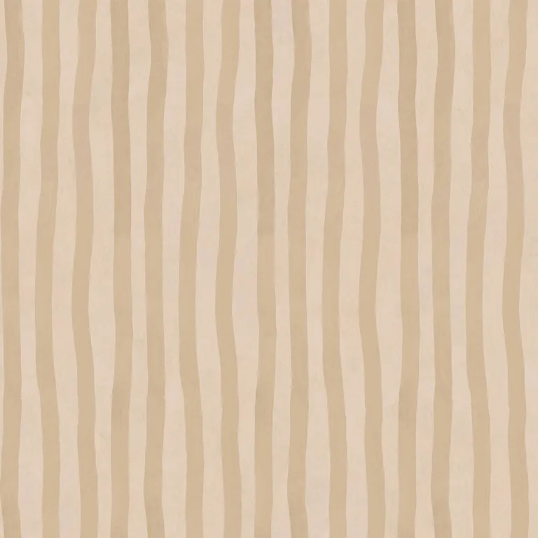 House of Hackney Artist's Stripe wallpaper in Alabaster, stripes in alabaster