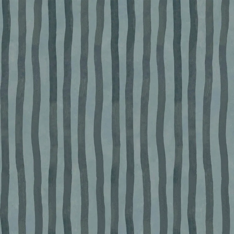 House of Hackney Artist's Stripe wallpaper in Apatite, stripes in apatite