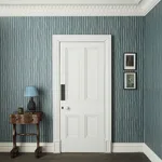 House of Hackney Artist's Stripe Wallpaper in Apatite House of Hackney Artist's Stripe wallpaper in Apatite, stripes in apatite