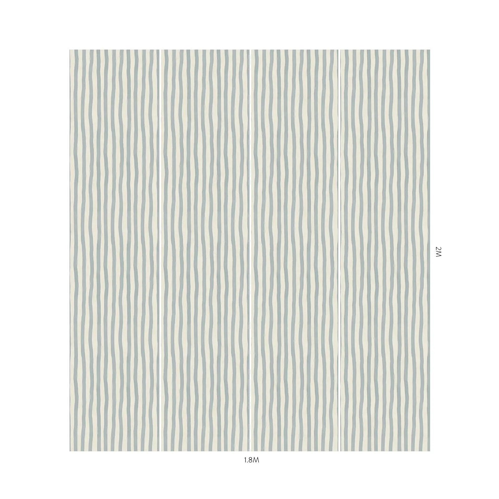 House of Hackney Artist's Stripe Wallpaper in Byzantine & Narcissus House of Hackney Artist's Stripe wallpaper in Byzantine & Narcissus, stripes in byzantine & narcissus