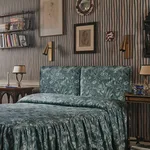 House of Hackney Artist's Stripe Wallpaper in Euphorbia & Alabaster House of Hackney Artist's Stripe wallpaper in Euphorbia & Alabaster, stripes and geometric forms in euphorbia & alabaster