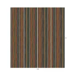 House of Hackney Artist's Stripe wallpaper in Moss, the Artist's Stripe design in moss