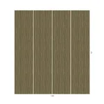 House of Hackney Artist's Stripe wallpaper in Moss & Carex, stripes in moss & carex