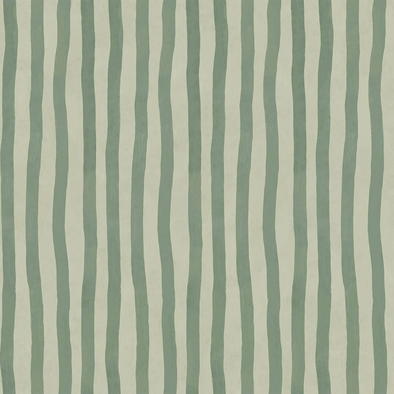 House of Hackney Artist's Stripe wallpaper in Opal, stripes and trees in opal