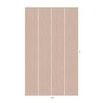 House of Hackney Artist's Stripe Wallpaper in Sakura & Astrantia House of Hackney Artist's Stripe wallpaper in Sakura & Astrantia, foliage and stripes in sakura & astrantia
