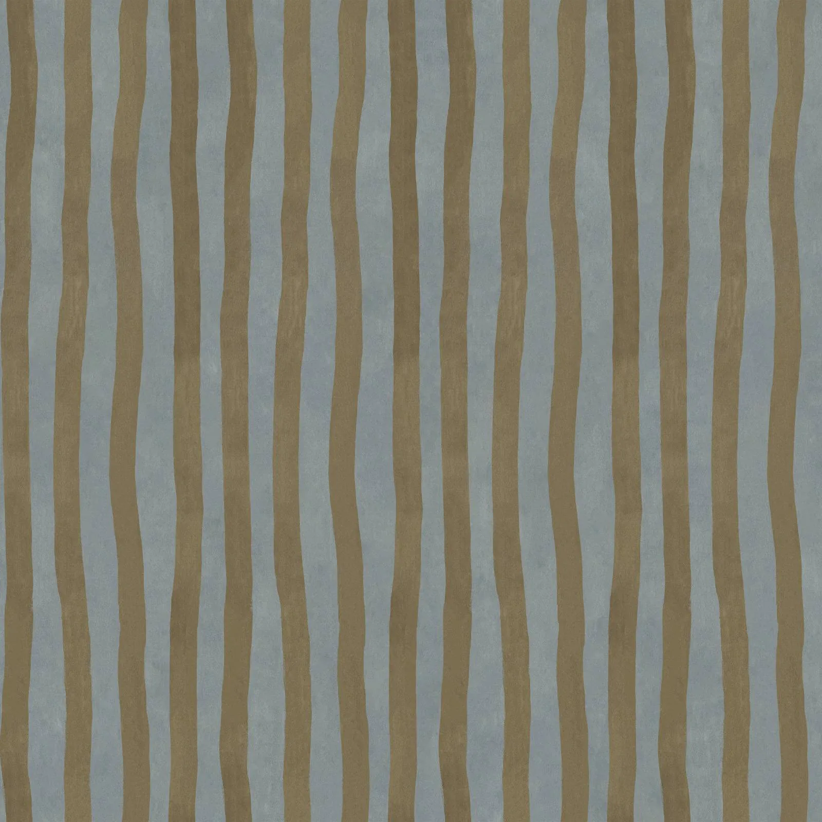 House of Hackney Artist's Stripe wallpaper in Stratus & Carex, stripes in stratus & carex