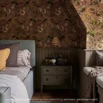 House of Hackney Avalon Wallpaper in Puce Pink House of Hackney Avalon wallpaper in Puce Pink, blooms and foliage in pink