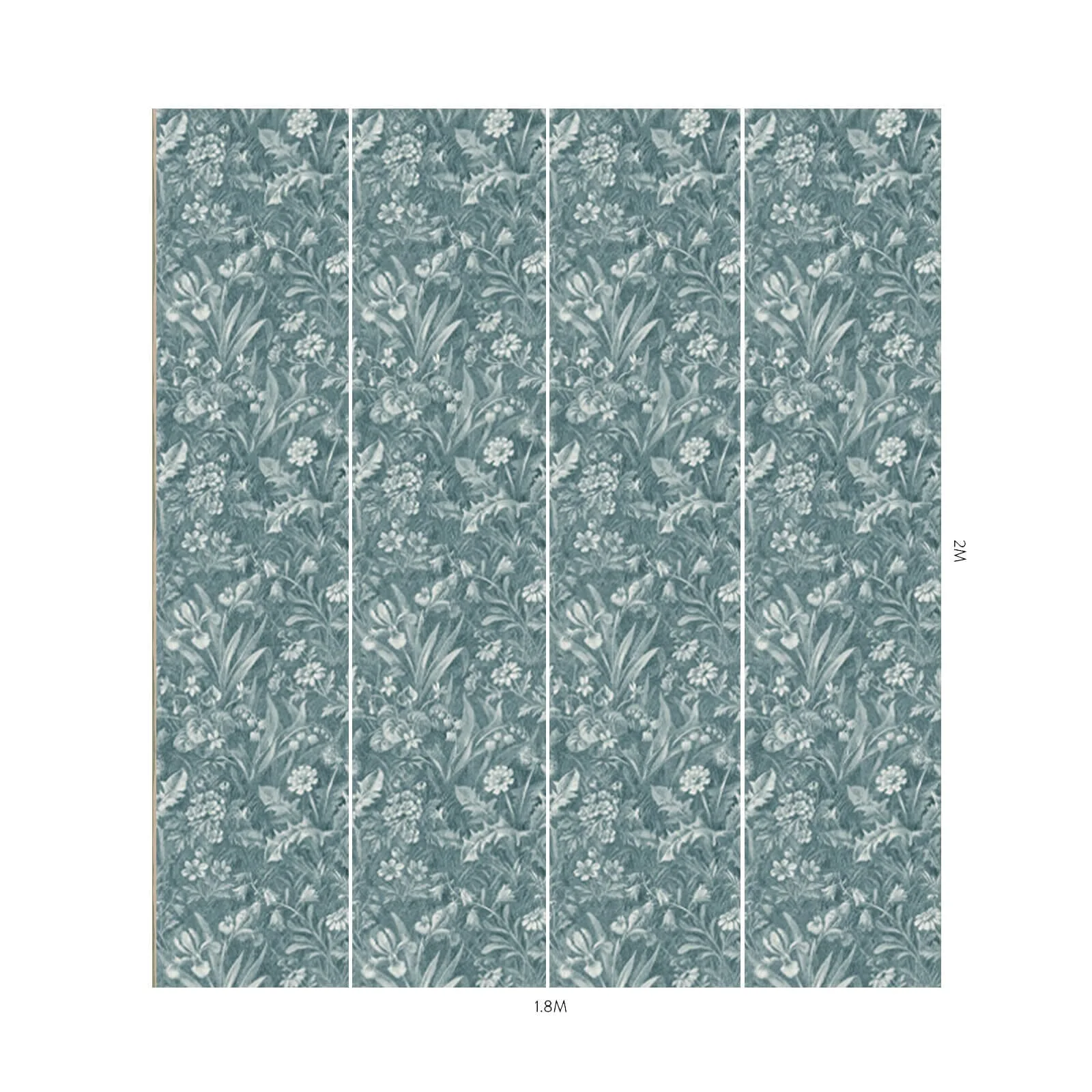 House of Hackney Beltane Wallpaper in Euphorbia House of Hackney Beltane wallpaper in Euphorbia, blooms and foliage in euphorbia