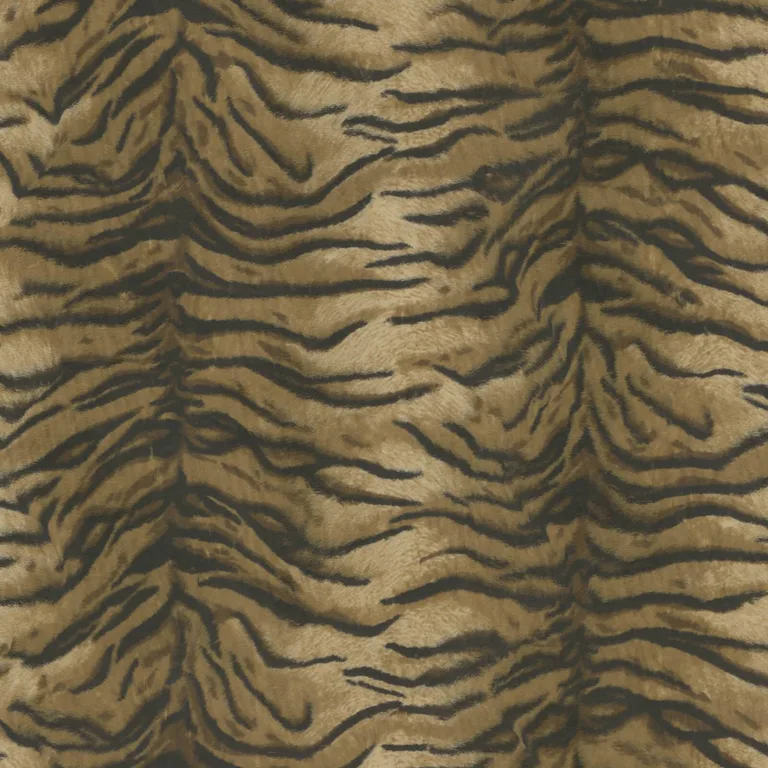 House of Hackney Caspian wallpaper in Umber, animal markings and stripes in umber