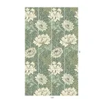 House of Hackney Chrysanthemum Magna Wallpaper in Sap House of Hackney Chrysanthemum Magna wallpaper in Sap, blooms and foliage in sap
