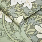 House of Hackney Chrysanthemum Magna Wallpaper in Sap House of Hackney Chrysanthemum Magna wallpaper in Sap, blooms and foliage in sap