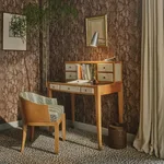 House of Hackney Cobra wallpaper in Cocoa, serpents and animal markings in cocoa
