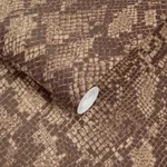 House of Hackney Cobra wallpaper in Cocoa, serpents and animal markings in cocoa