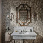 House of Hackney Cobra Wallpaper in Phlox House of Hackney Cobra wallpaper in Phlox, serpents and animal markings in phlox