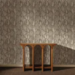 House of Hackney Cobra Wallpaper in Phlox House of Hackney Cobra wallpaper in Phlox, serpents and animal markings in phlox