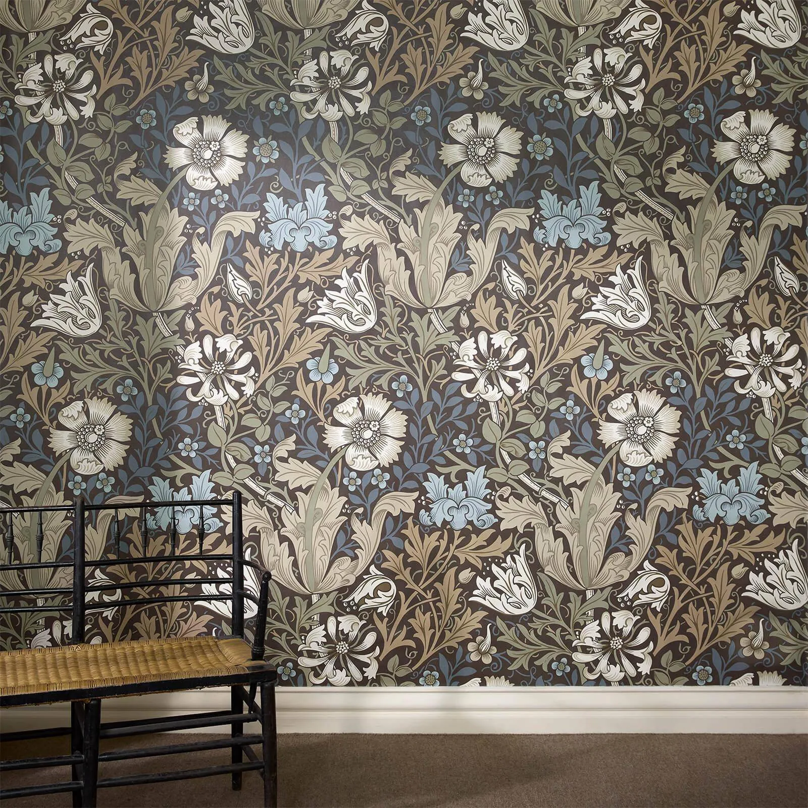House of Hackney Compton Magna wallpaper in Bark, foliage and trees in bark