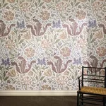 House of Hackney Compton Magna Wallpaper in Cirrus House of Hackney Compton Magna wallpaper in Cirrus, blooms and foliage in cirrus