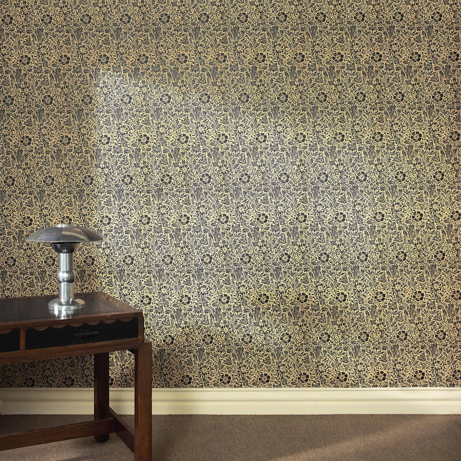 House of Hackney Compton Parvum wallpaper in Phlox, blooms and foliage in phlox