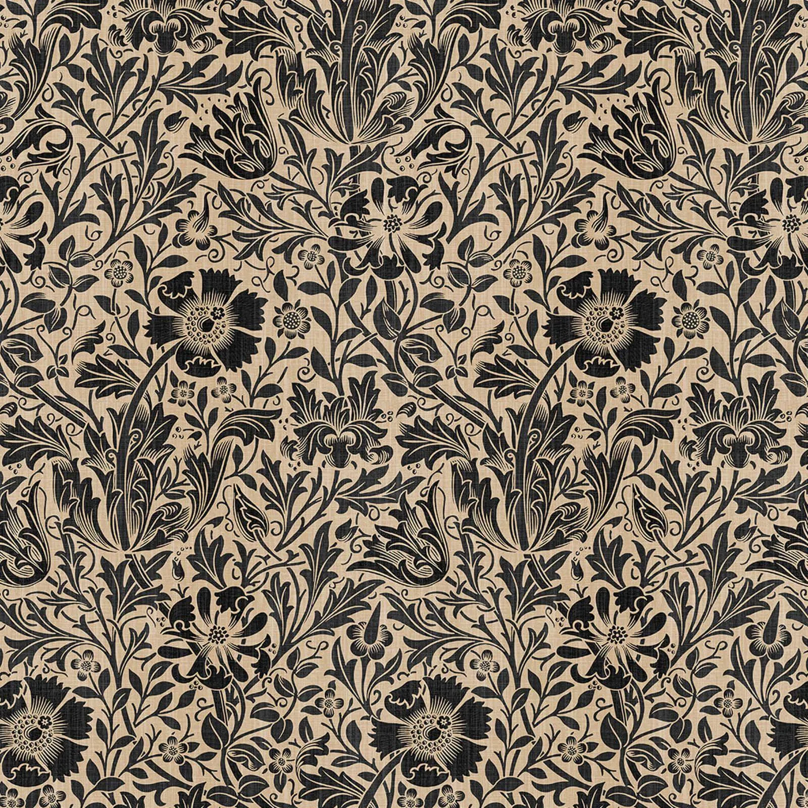 House of Hackney Compton Parvum wallpaper in Phlox, blooms and foliage in phlox