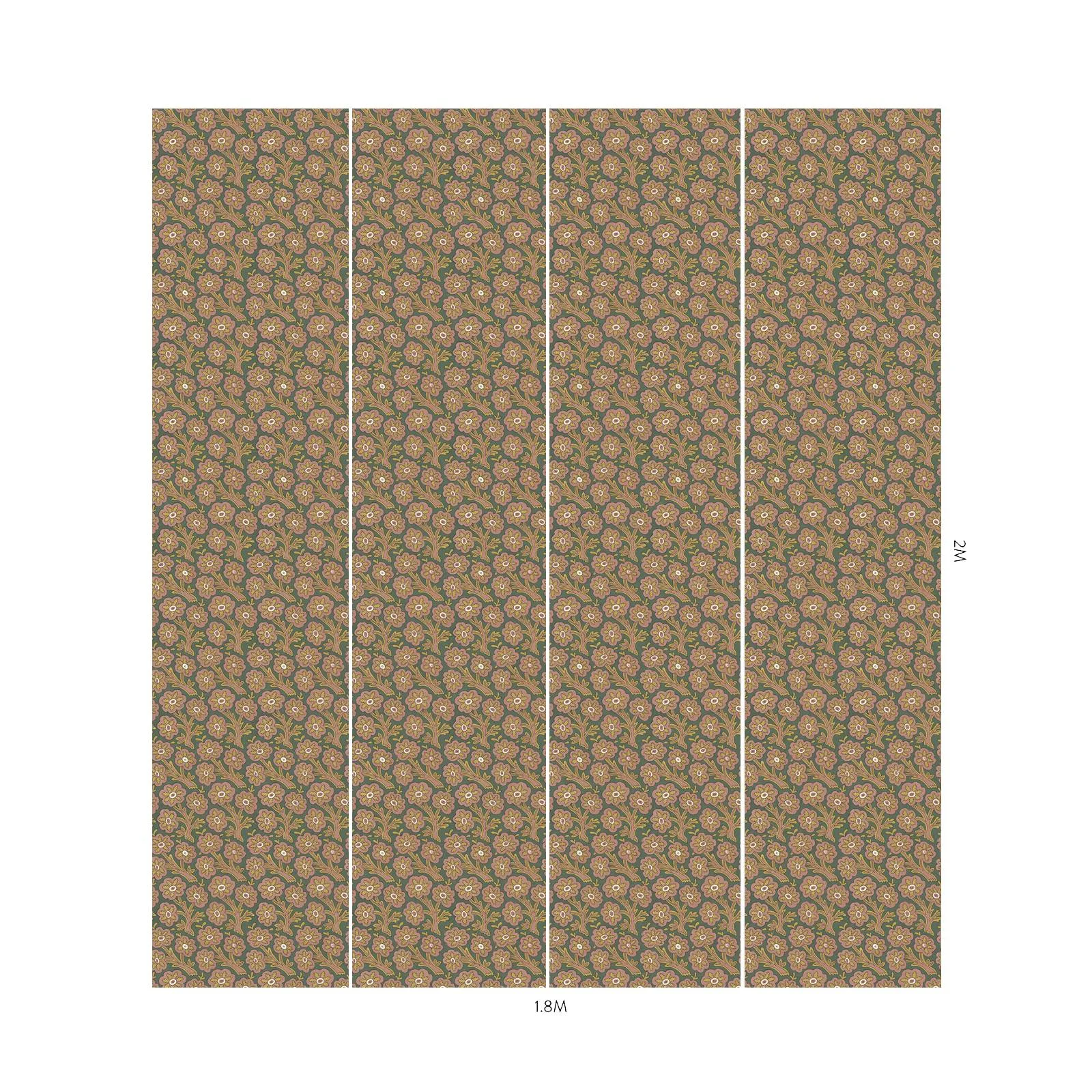 House of Hackney Dalston Daisy Wallpaper in Hedera House of Hackney Dalston Daisy wallpaper in Hedera, the Dalston Daisy design in hedera