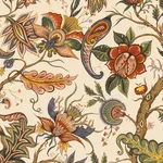 House of Hackney Damas Wallpaper in Cream House of Hackney Damas wallpaper in Cream, blooms and foliage in cream