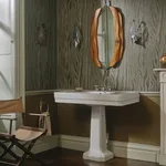 House of Hackney Dazzle Wallpaper in Bronze House of Hackney Dazzle wallpaper in Bronze, hand-drawn zebra stripes in warm metallic bronze