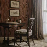 House of Hackney Dazzle Wallpaper in Cosmos House of Hackney Dazzle wallpaper in Cosmos, animal markings and stripes in cosmos