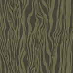 House of Hackney Dazzle Wallpaper in Laurustine House of Hackney Dazzle wallpaper in Laurustine, animal markings and stripes in rust