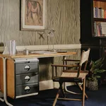 House of Hackney Dazzle Wallpaper in Laurustine House of Hackney Dazzle wallpaper in Laurustine, animal markings and stripes in rust