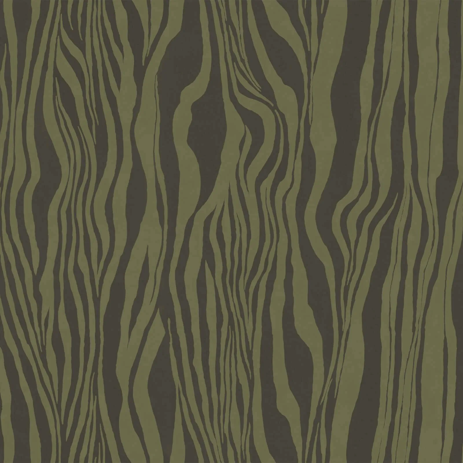 House of Hackney Dazzle wallpaper in Laurustine, animal markings and stripes in rust