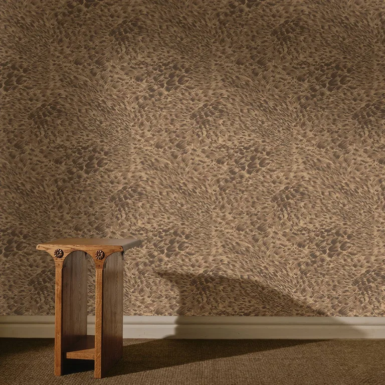 House of Hackney Ferus wallpaper in Alabaster, animal markings in alabaster