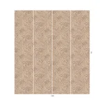 House of Hackney Ferus Wallpaper in Astrantia House of Hackney Ferus wallpaper in Astrantia, animal markings in astrantia