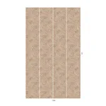 House of Hackney Ferus Wallpaper in Astrantia House of Hackney Ferus wallpaper in Astrantia, animal markings in astrantia