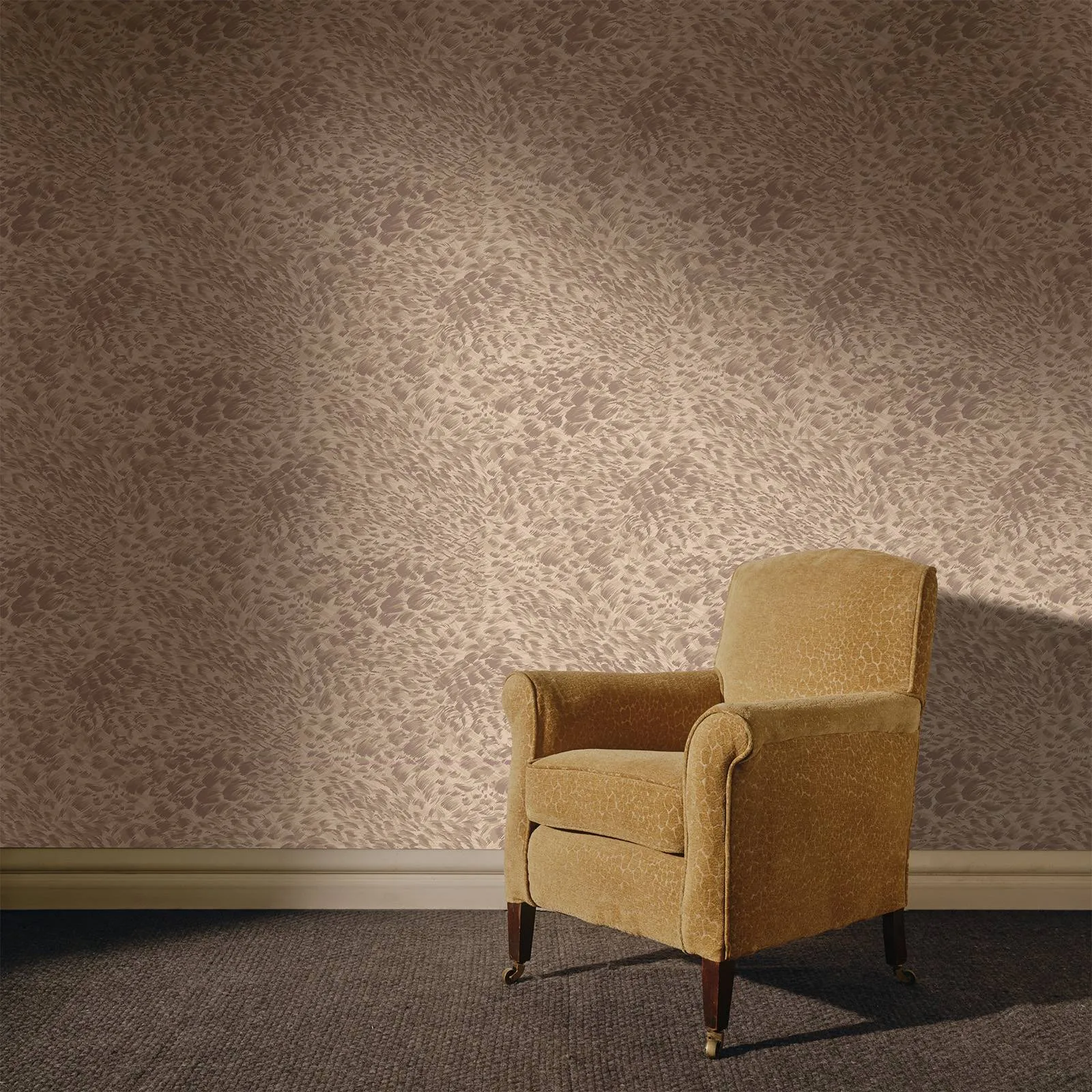 House of Hackney Ferus wallpaper in Astrantia, animal markings in astrantia