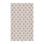 House of Hackney Flamboyance wallpaper in Off White & Macaroon Pink, animal markings and stripes in pink