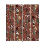 House of Hackney Flora Delanica Wallpaper in Clay House of Hackney Flora Delanica wallpaper in Clay, blooms and foliage in clay
