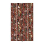 House of Hackney Flora Delanica Wallpaper in Clay House of Hackney Flora Delanica wallpaper in Clay, blooms and foliage in clay