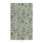 House of Hackney Flora Fantasia wallpaper in Sky Blue, blooms and foliage in blue
