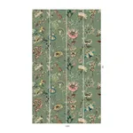 House of Hackney Flora Fantasia wallpaper in Verdigris, blooms and foliage in verdigris