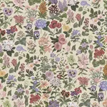 House of Hackney Floralia Wallpaper in Ecru House of Hackney Floralia wallpaper in Ecru, blooms and foliage in ecru