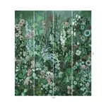 House of Hackney Floribunda Magna Wallpaper in Verde House of Hackney Floribunda Magna wallpaper in Verde, blooms and foliage in verde