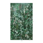 House of Hackney Floribunda Magna Wallpaper in Verde House of Hackney Floribunda Magna wallpaper in Verde, blooms and foliage in verde