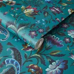 House of Hackney Florika Wallpaper in Petrol House of Hackney Florika wallpaper in Petrol, blooms and foliage in petrol